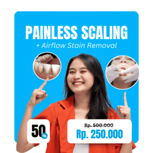 Promo Paket Painless Scaling + Airflow Stain Removal